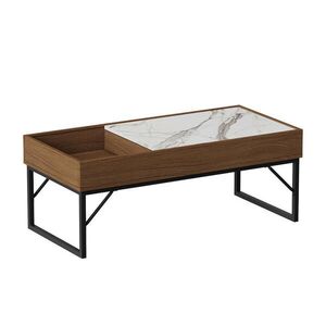 Vicco KONFERENČNÍ STOLEK Lunero Ořech 105 x 50 cm obraz