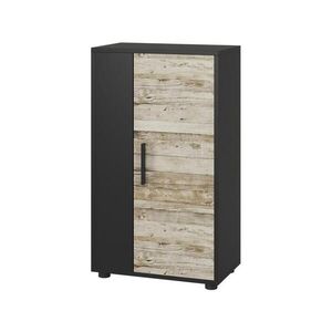 Vicco KOMODA Berno Černý/pískový dub 50.1 x 87.3 cm se 2 přihrádkami obraz