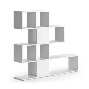 Vicco ROZDĚLOVACÍ STĚNA Hylda Bílá 124.4 x 113 cm se 4 skládacími boxy obraz
