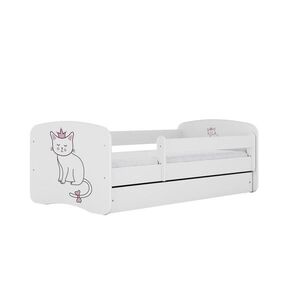 RAUMHIRSCH FURNITURE DĚTSKÁ POSTEL Kočka se zásuvkou 140/70 80/61/144 obraz