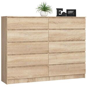 RAUMHIRSCH FURNITURE KOMODA dub Sonoma 121/160/40 obraz