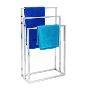 Relaxdays STOJÁN stříbrný chromovaná ocel 3 ramena obraz