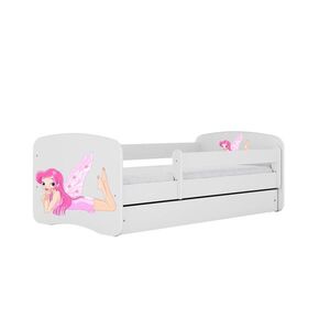 RAUMHIRSCH FURNITURE DĚTSKÁ POSTEL Víla s křídly se zásuvkou 180/80 90/61/184 obraz