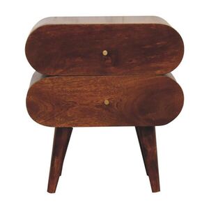 Artisan Furniture NOČNÍ stolek London se 2 zásuvkami, béžový obraz
