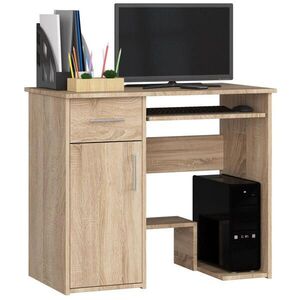 RAUMHIRSCH FURNITURE PSACÍ STŮL dub Sonoma 74/90/50 obraz