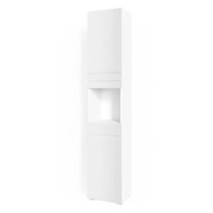 Vicco KOUPELNOVÁ SKŘÍŇKA Fredd Bílá vysoký lesk 36.4 x 190.5 cm obraz