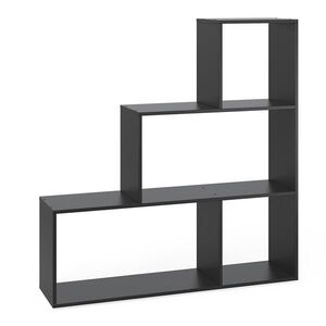 Vicco SCHODIŠŤOVÝ REGÁL Černá 116.8 x 123.2 cm obraz