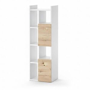 Vicco KOUPELNOVÁ SKŘÍŇKA Alf Bílá 36 x 117 cm se 2 zásuvkami obraz