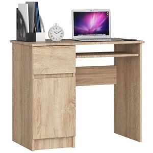 RAUMHIRSCH FURNITURE PSACÍ STŮL Dub Sonoma 77/90/50 obraz