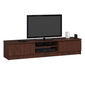 RAUMHIRSCH FURNITURE LOWBOARD tmavě hnědý 33/160/40 obraz
