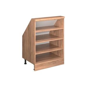Vicco SKŘÍŇ POD ŠIKMOU STŘECHU Rion Bílá 60 x 81.6 cm se 4 přihrádkami obraz
