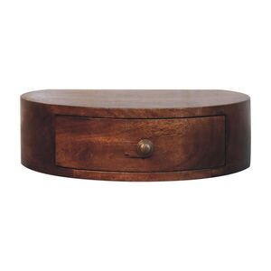 Artisan Furniture LAVIČKA s povrchovou úpravou Amber Oak, sedák s lněným potahem v barvě bahna, hnědá obraz