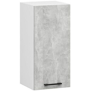 RAUMHIRSCH FURNITURE ZÁVĚSNÁ SKŘÍŇ Bílá, betonová 58/30/30 obraz