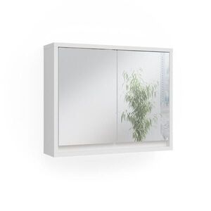 Vicco KOUPELNOVÁ ZRCADLOVÁ SKŘÍŇKA Mila Bílá 55 x 45 cm obraz