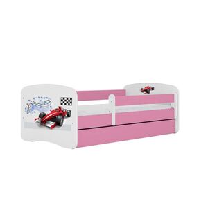 RAUMHIRSCH FURNITURE DĚTSKÁ POSTEL Formule 1 se zásuvkou 160/80 90/61/164 obraz