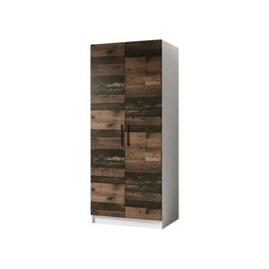Kier Furniture ŠATNÍ SKŘÍŇ GOLD Bílá & Old Style obraz