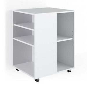 Vicco VOZÍK NA DOKUMENTY NA KOLEČKÁCH Bílá 59.4 x 52.6 cm obraz