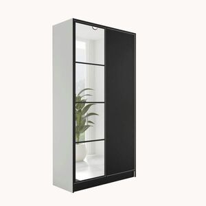 Kier Furniture ŠATNÍ SKŘÍŇ EDEN 2D v4 - 105x205x39 cm - Bílá obraz