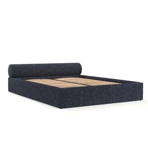 AltaBeds ČALOUNĚNÁ POSTEL SOLVO 160/200 cm Tmavě modrá obraz