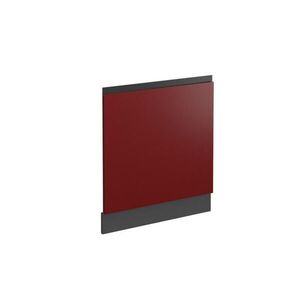 Vicco PŘEDNÍ PANEL R-Line Červená 59.6 cm Tvar J, bez pracovní desky obraz