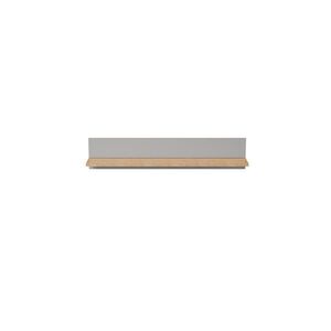 RAUMHIRSCH FURNITURE NÁSTĚNNÁ POLICE Denver šedá 100/20/17, 8 cm obraz