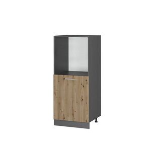Vicco SKŘÍŇKA NA VESTAVĚNOU TROUBU R-Line Řemeslný dub 60 cm obraz