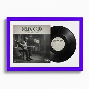 K-Möbel RÁM NA GRAMOFONOVÉ DESKY 40/60 na obal a vinylovou desku obraz