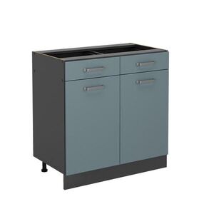 Vicco SPODNÍ SKŘÍŇKA KUCHYŇSKÉ LINKY R-Line Modrošedá 80 cm bez pracovní desky obraz
