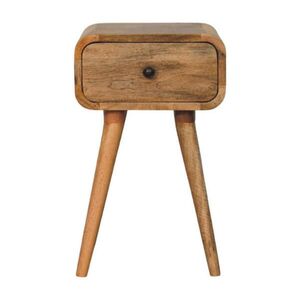 Artisan Furniture NOČNÍ SKŘÍŇKA Valencia, 3 zásuvky, tmavě hnědá obraz