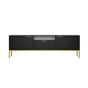 RAUMHIRSCH FURNITURE LOWBOARD Austin II černý 33/56, 4/175 cm obraz