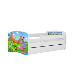 RAUMHIRSCH FURNITURE DĚTSKÁ POSTEL Safari se zásuvkou 180/80 90/61/184 obraz