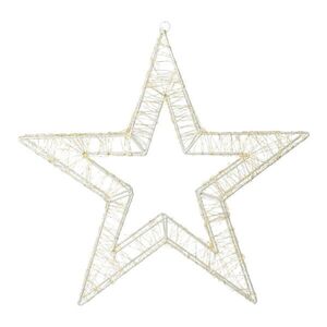 Home Styling Collection LED DEKORACE Drátěná hvězda 50 cm obraz