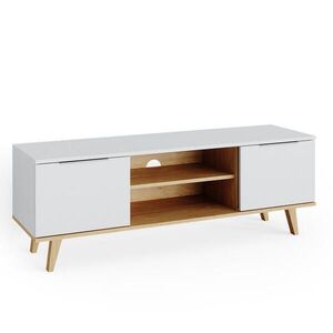 Vicco NÍZKÝ NÁBYTEK POD TELEVIZI Nautica Bílá 138 x 49 cm obraz