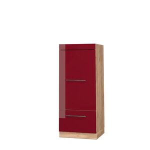 Vicco VYSOKÁ SKŘÍŇ Fame-Line, Bordó červená vysoký lesk/Zlatý mocný dub, 60 cm obraz