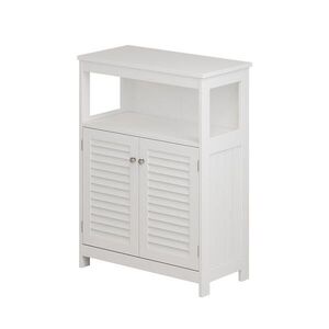 Vicco STŘEDNÍ SKŘÍŇKA Riad Bílá 60 x 80 cm s dvířky a otevřenou přihrádkou obraz