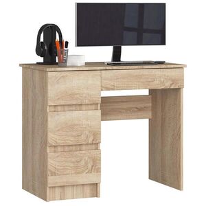 RAUMHIRSCH FURNITURE PSACÍ STŮL dub Sonoma 77/90/50 obraz