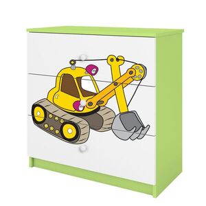RAUMHIRSCH FURNITURE KOMODA Babydreams Excavator 81/81/41 obraz
