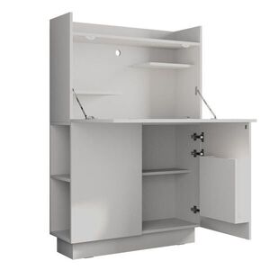 Vicco SEKRETÁŘSKÝ STŮL Alena Bílá 85 x 27 cm obraz