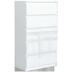 RAUMHIRSCH FURNITURE KOMODA bílá, lesklá 70/125/39 obraz