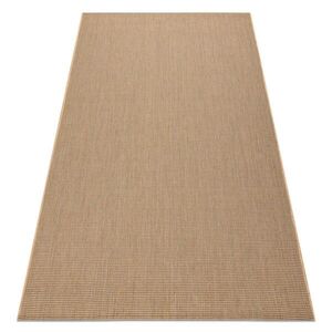 rugsX KOBEREC SIZAL FLOORLUX 20580 hladký, Jednotný jednobarevný - přírodní / káva 200/290 cm obraz