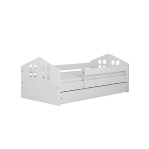 RAUMHIRSCH FURNITURE DĚTSKÁ POSTEL Kacper se zásuvkou a matrací, bílá, 90/65/144 obraz