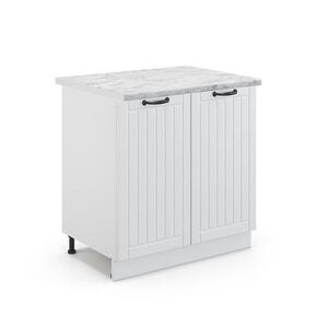 Vicco SKŘÍŇKA POD DŘEZ Fame-Line Bílý venkovský dům 80 cm , PD Mramor obraz