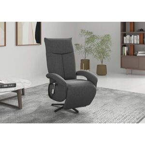 Sit & More RELAXAČNÍ KŘESLO, textil, tmavě šedá obraz