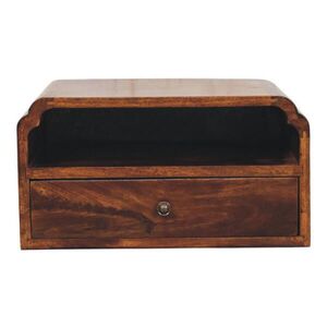 Artisan Furniture PSACÍ STŮL povrchová úprava v odstínu kalifornského ořechu, 1 zásuvka, 4 nohy v severském stylu. obraz