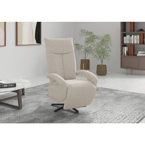 Sit & More RELAXAČNÍ KŘESLO, textil, krémová obraz