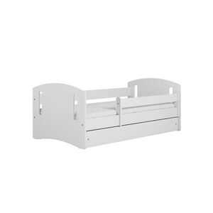 RAUMHIRSCH FURNITURE DĚTSKÁ POSTEL CLASSIC II se zásuvkou a matrací, bílá 90/65/144 obraz