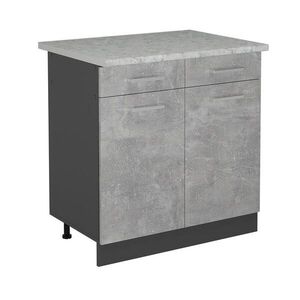 Vicco SPODNÍ SKŘÍŇKA KUCHYŇSKÉ LINKY R-Line Beton 80 cm PD Mramor obraz