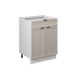 Vicco SPODNÍ SKŘÍŇKA PRO DŘEZ/VARNOU DESKU Fame-Line GreyBeige 60 cm se zásuvkou, PD Dub obraz