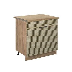 Vicco SPODNÍ SKŘÍŇKA KUCHYŇSKÉ LINKY Fame-Line Dubový panel 80 cm , PD Dub obraz