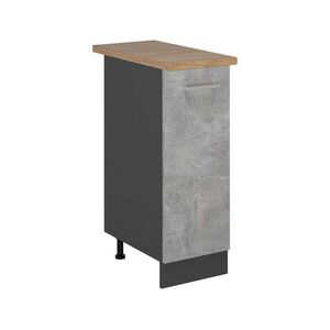 Vicco LÉKÁRNIČKOVÁ SKŘÍŇKA R-Line Beton 30 cm , PD Dub obraz